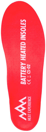 Heat Experience Heated Insoles S Red - EU35/37