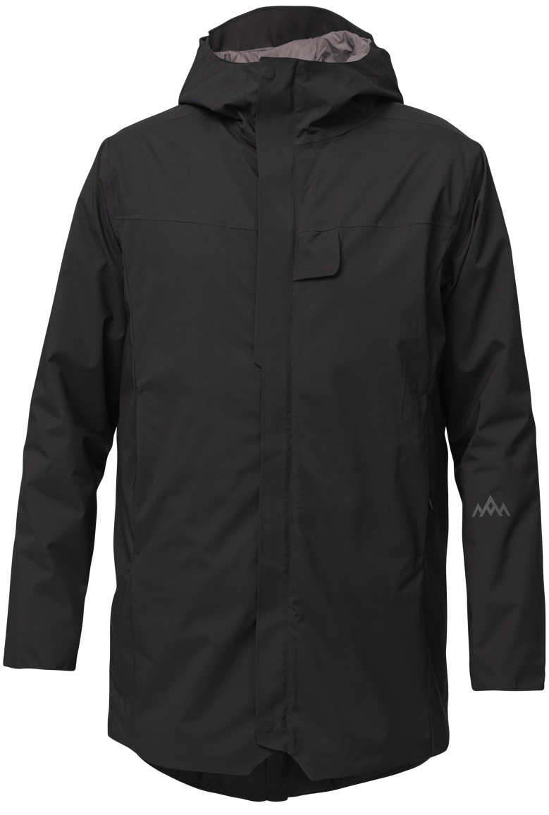 Heat Experience Heated Oslo Coat Mens XL Black