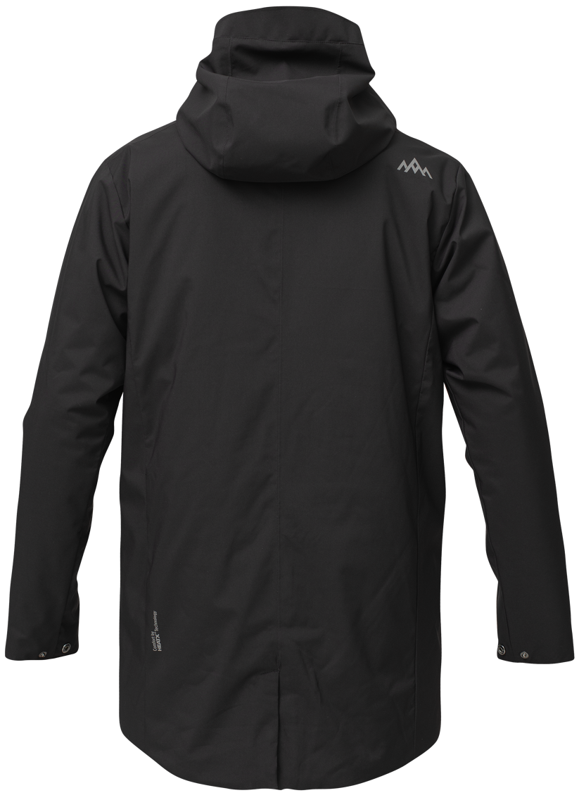 Heat Experience Heated Oslo Coat Mens S Black