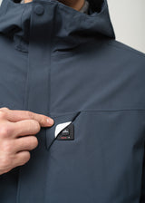 Heat Experience Heated Oslo Coat Mens XXL Navy