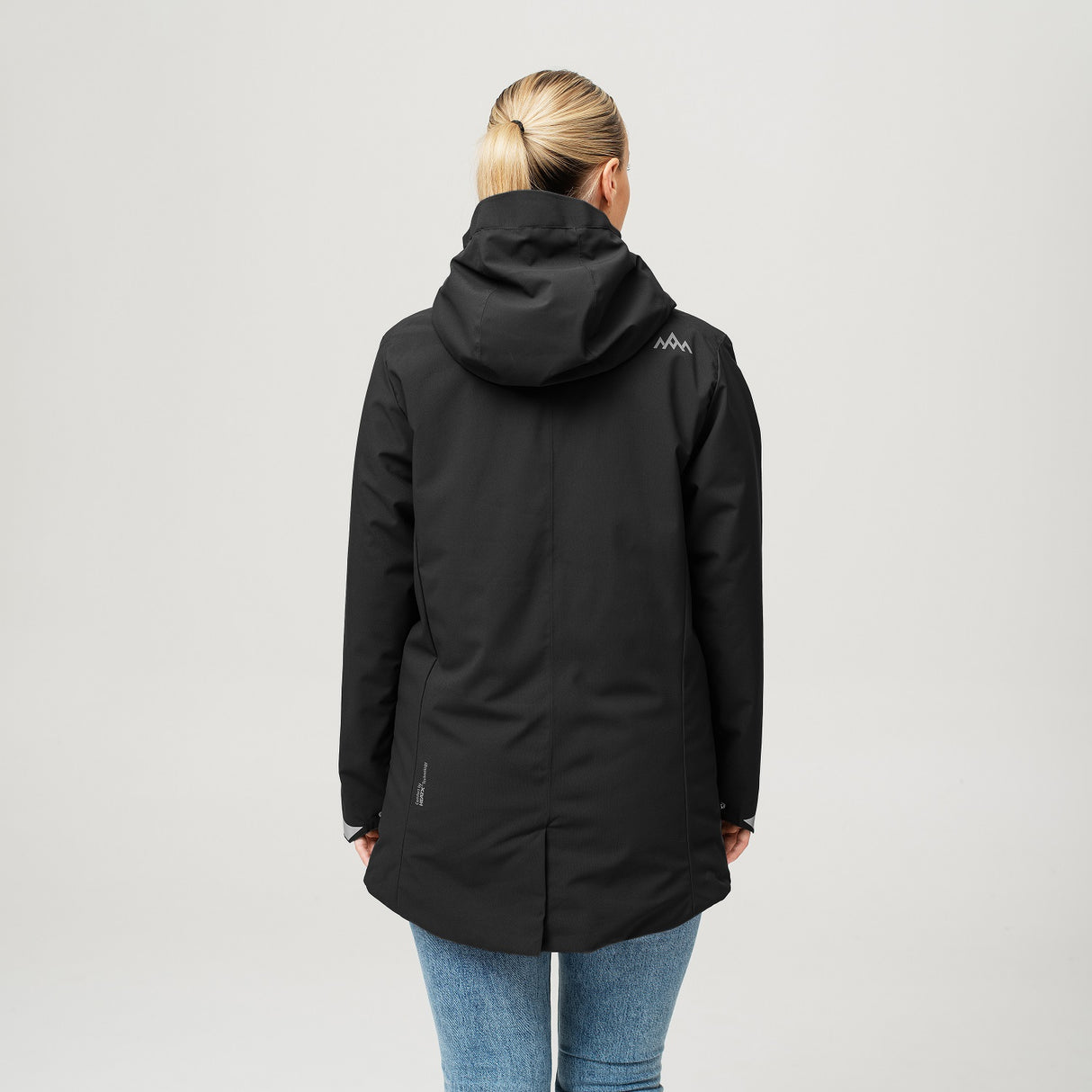 Heat Experience Heated Oslo Coat Womens XS Black