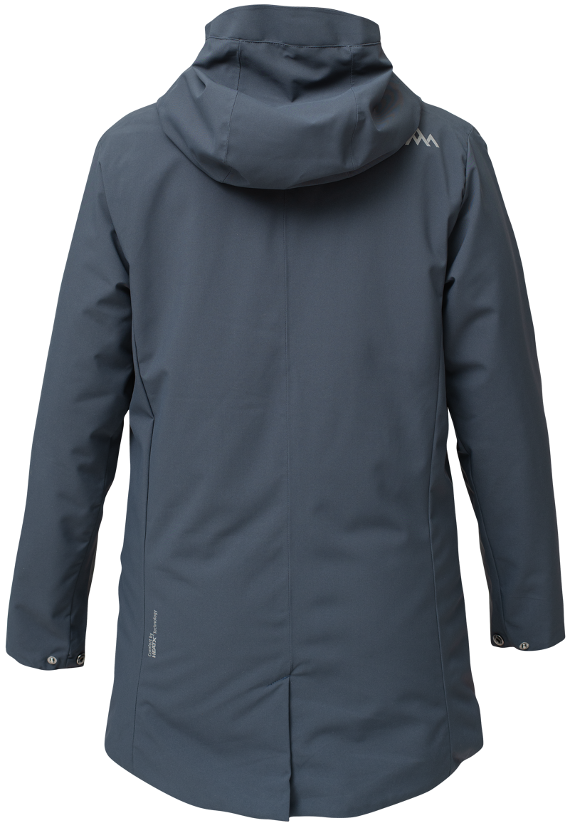 Heat Experience Heated Oslo Coat Womens XL Navy