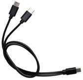 Heat Experience Split Charging Cable USBC-USBC