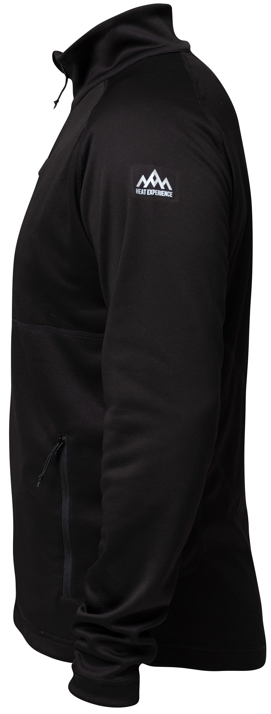 Heat Experience Heatx Heated Fleece Sweater Mens XL Black
