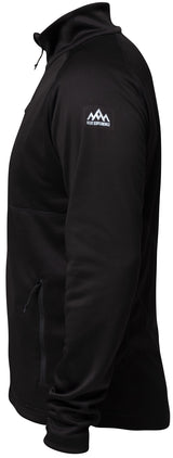 Heat Experience Heatx Heated Fleece Sweater Mens XL Black