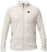 Heat Experience Heatx Heated Fleece Sweater Mens M Sand