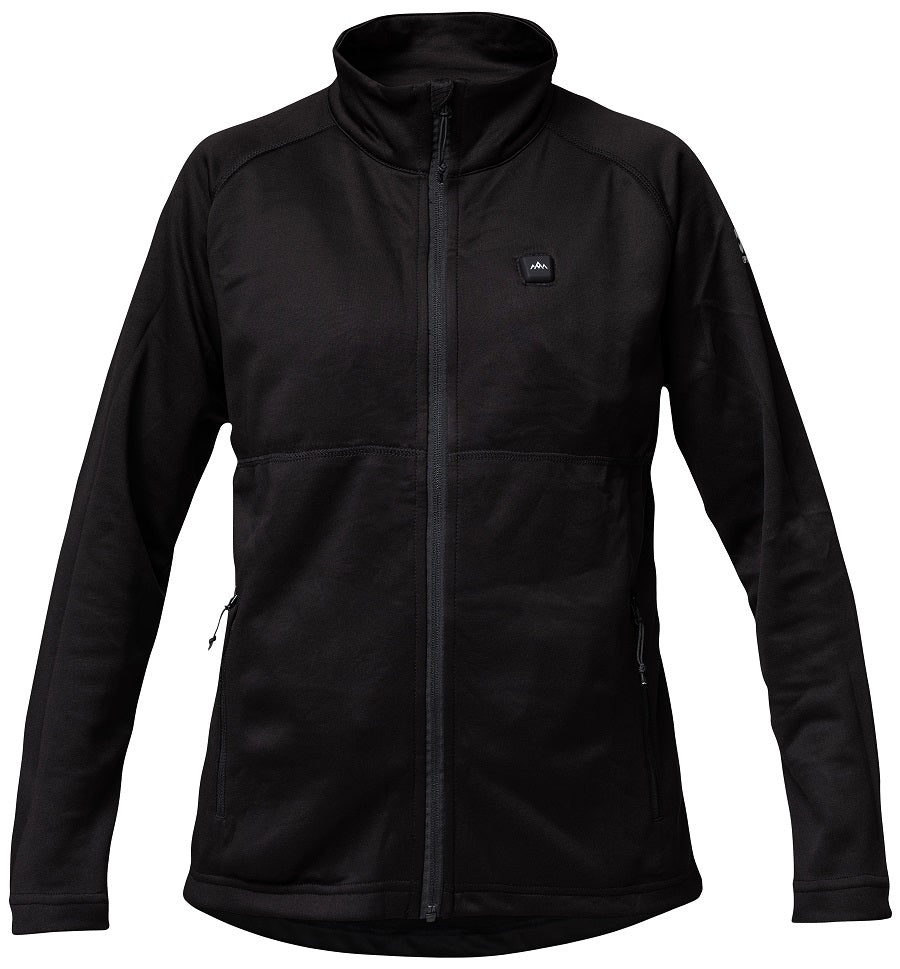 Heat Experience Heatx Heated Fleece Sweater Womens M Black