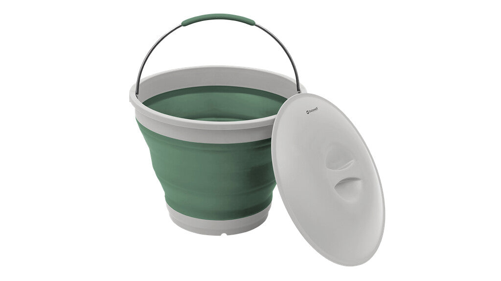 Outwell Collaps Bucket Round w/lid Shadow Green
