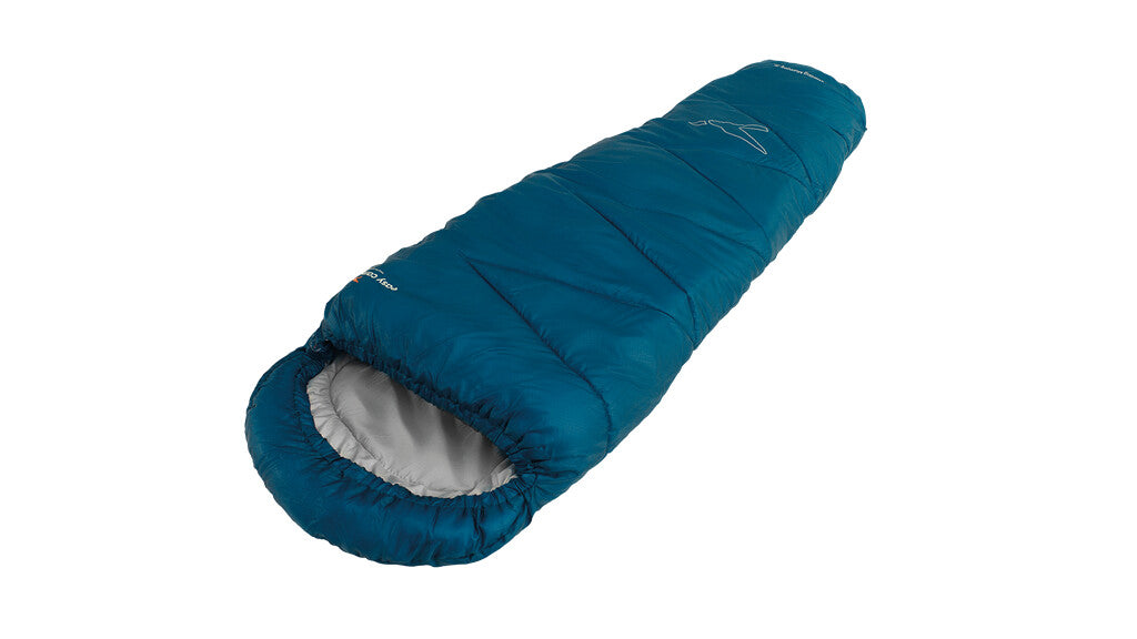 Easy Camp Starling Mummy Blue Jr. - Left side zipper