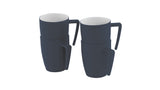 Outwell Gala 4 Person Mug Set Navy Night