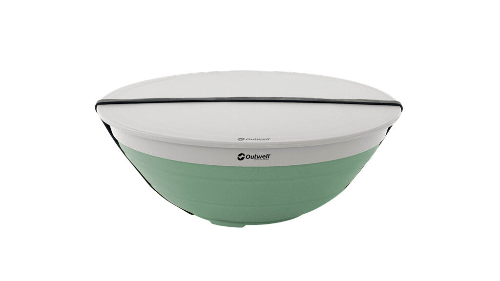 Outwell Collaps Bowl & Colander Set Shadow Green
