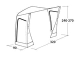Outwell Tall Connection Parkville 200SA