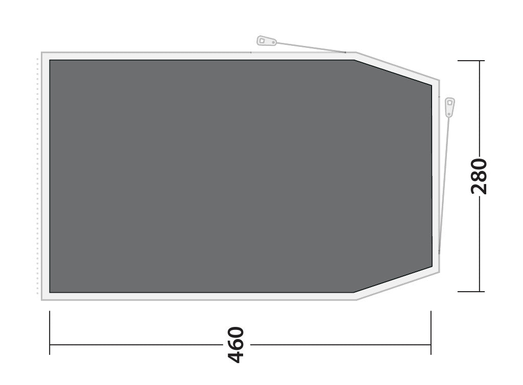 Outwell Footprint Blackwood 5
