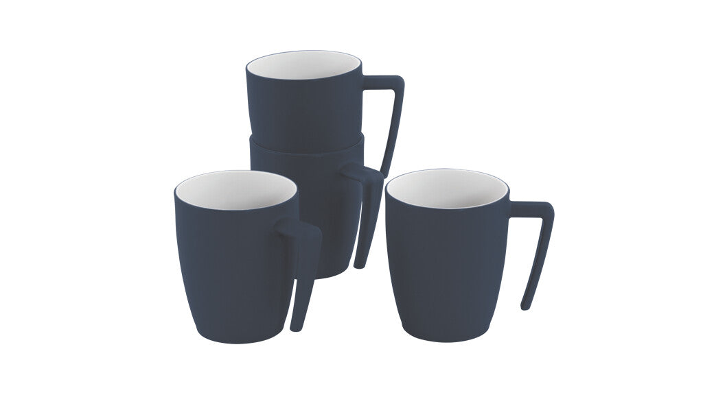 Outwell Gala 4 Person Mug Set Navy Night