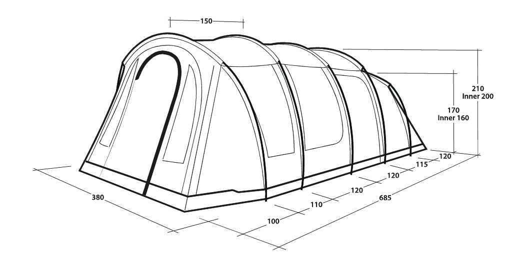 Outwell Carolina 6