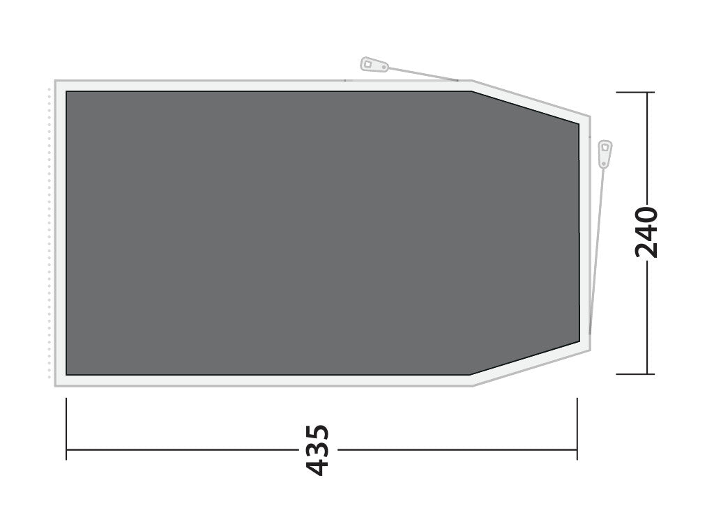 Outwell Footprint Blackwood 4