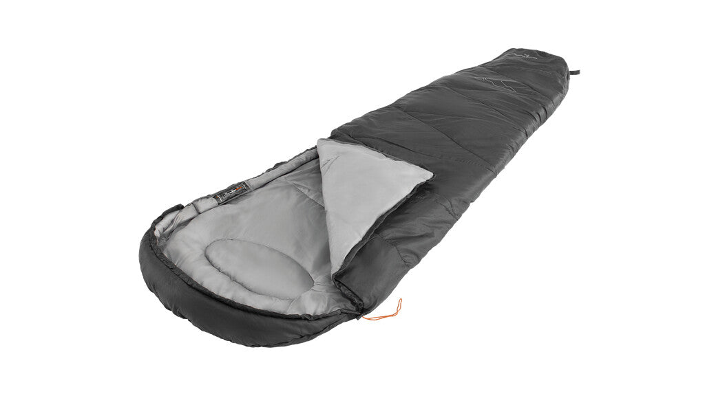 Easy Camp Starling Mummy Black 8°C - Left side zipper