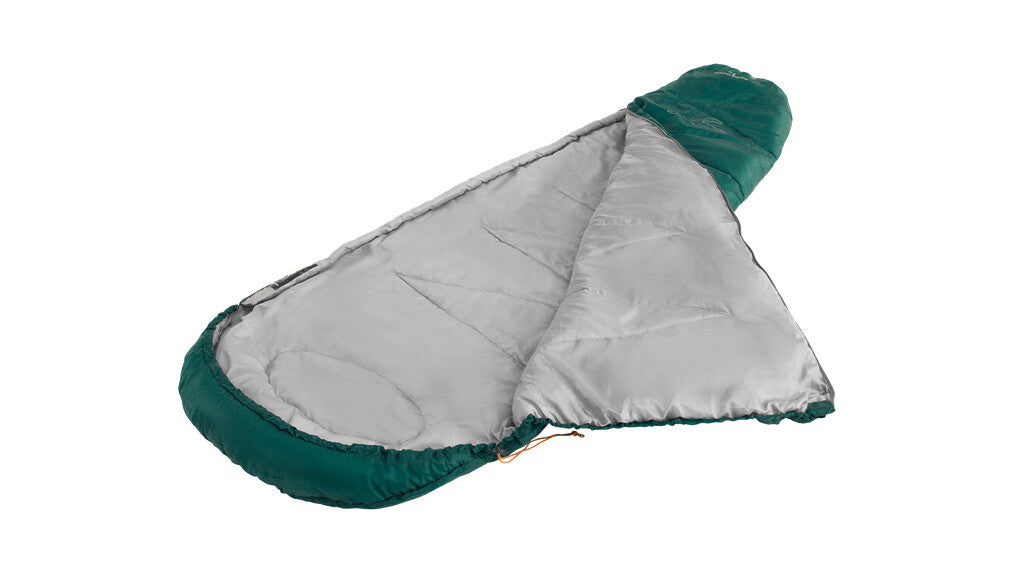 Easy Camp Starling Mummy Green 8°C - Left side zipper