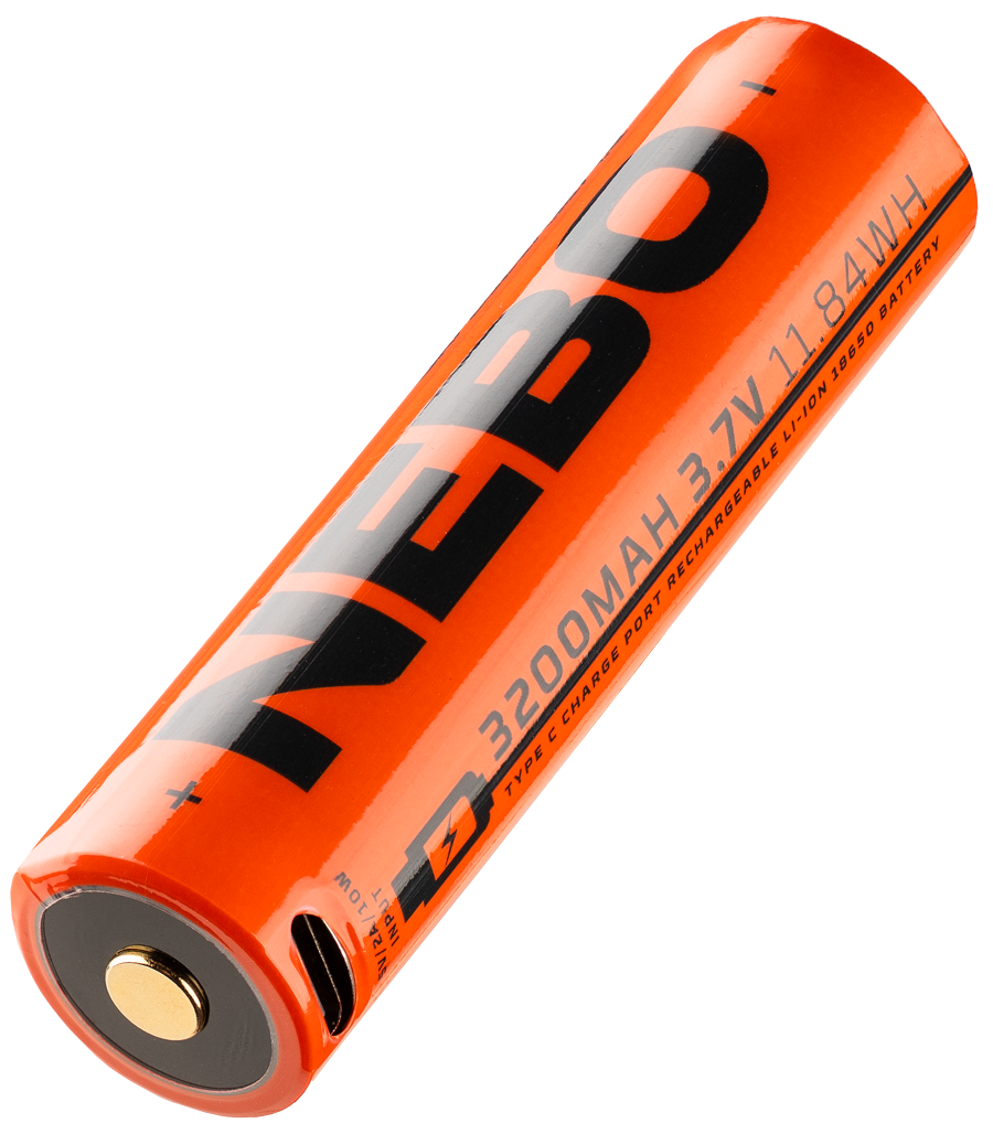 Nebo Rechargeable Battery 18650 - 3200 mAh