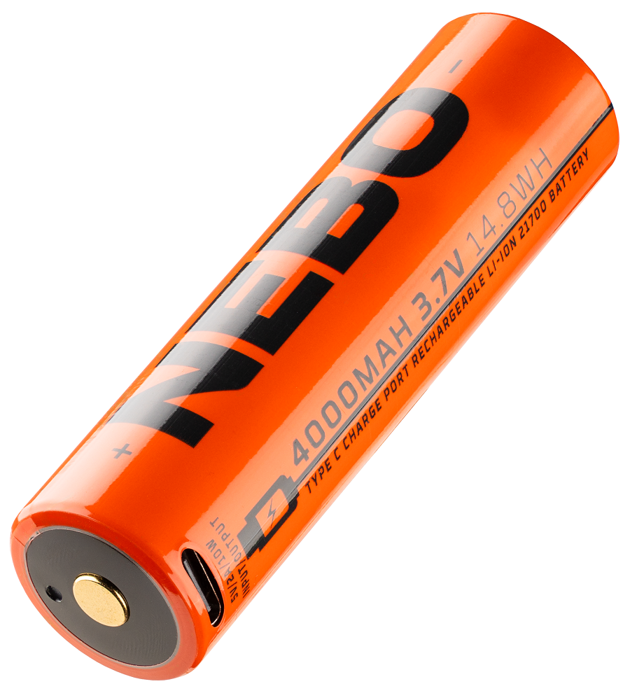 Nebo Rechargeable Battery 21700 - 4000 mAh
