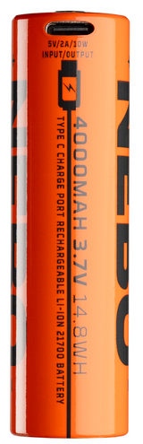 Nebo Rechargeable Battery 21700 - 4000 mAh