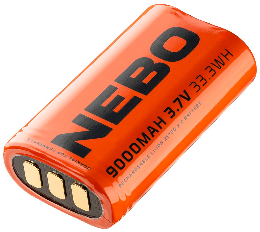 Nebo Rechargeable Battery 2 X 21700 - 9000 mAh