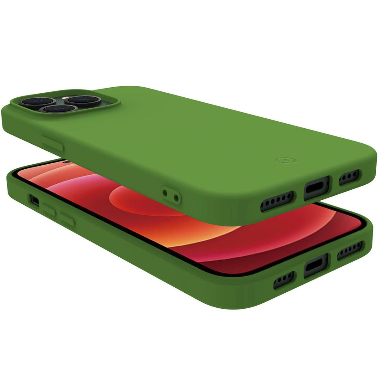 Celly Planet Soft TPU-Cover GRS iPhone 14 Pro Grön