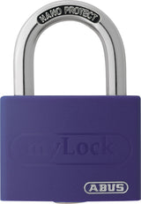ABUS Hänglås T65AL/40 lila