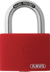 ABUS Hänglås T65AL/40 röd ask