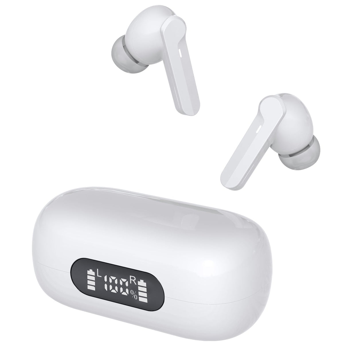 Denver Hörlurar In-Ear TWS LED 6h TWE-40 Vita
