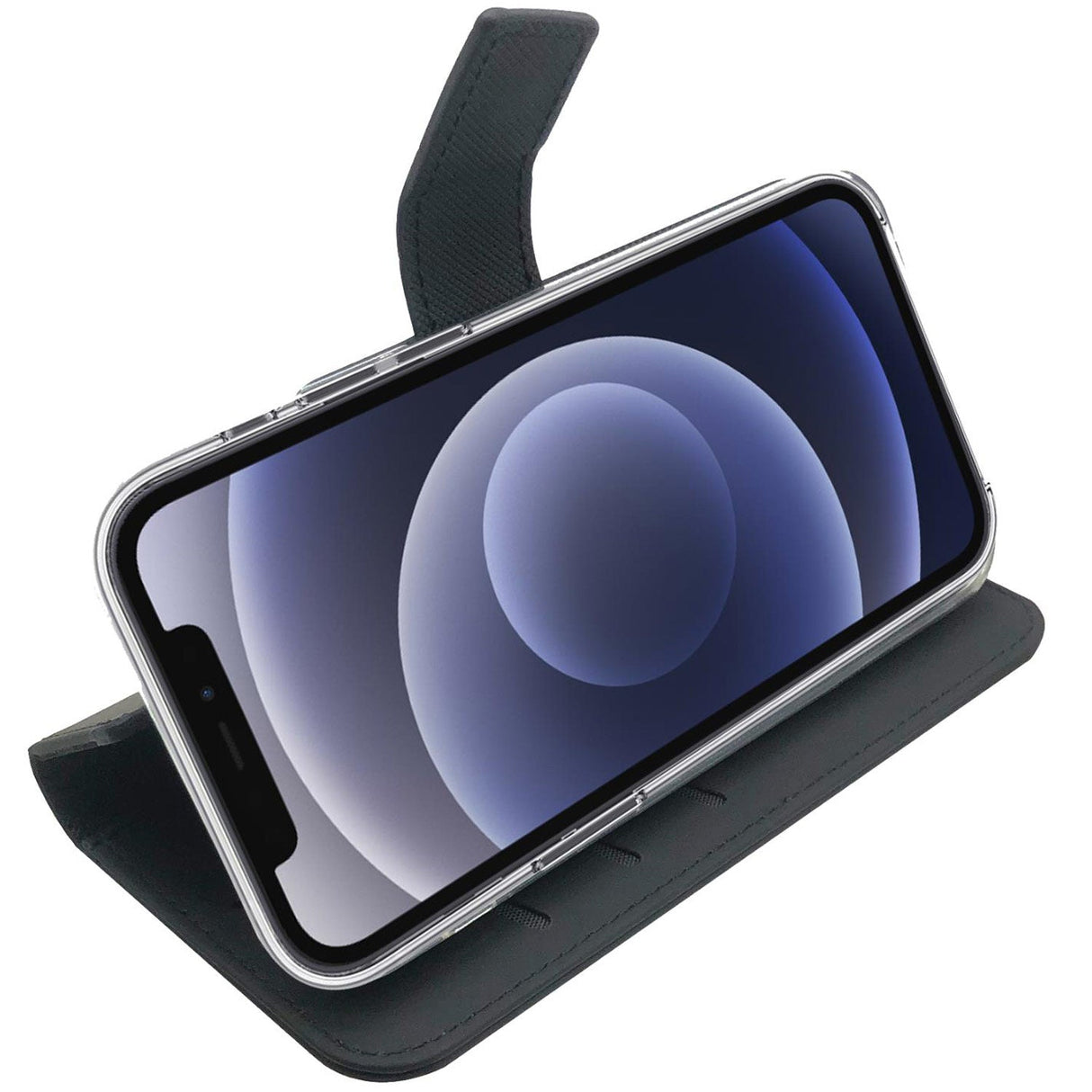 Celly Wallet Case iPhone 13 Pro Svart