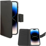 Celly Wallet Case iPhone 14 Pro Svart