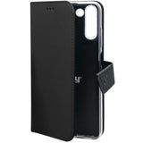 Celly Wallet Case Galaxy S23 5G Svart