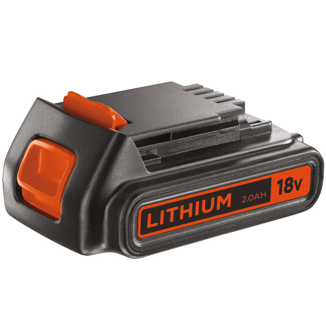 Black & Decker Batteri 18V, 2.0Ah - Black