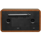 Denver Radio DAB+/FM Klocka Bluetooth DAB-18 Trähölje