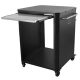 Cozze® utebord med rostfritt utdragsbord för 13/17" pizzaugnar