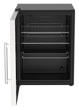 Cozze® kylskåp med stålram och glasfront 60 liter