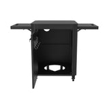 Cozze® rullbord för plancha 640 rostfritt stål/svart