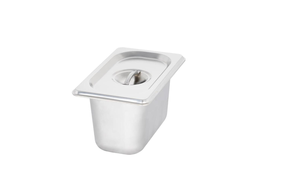 Cozze® toppingstation, 5 fack, rostfritt stål