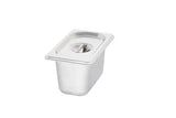 Cozze® toppingstation, 5 fack, rostfritt stål