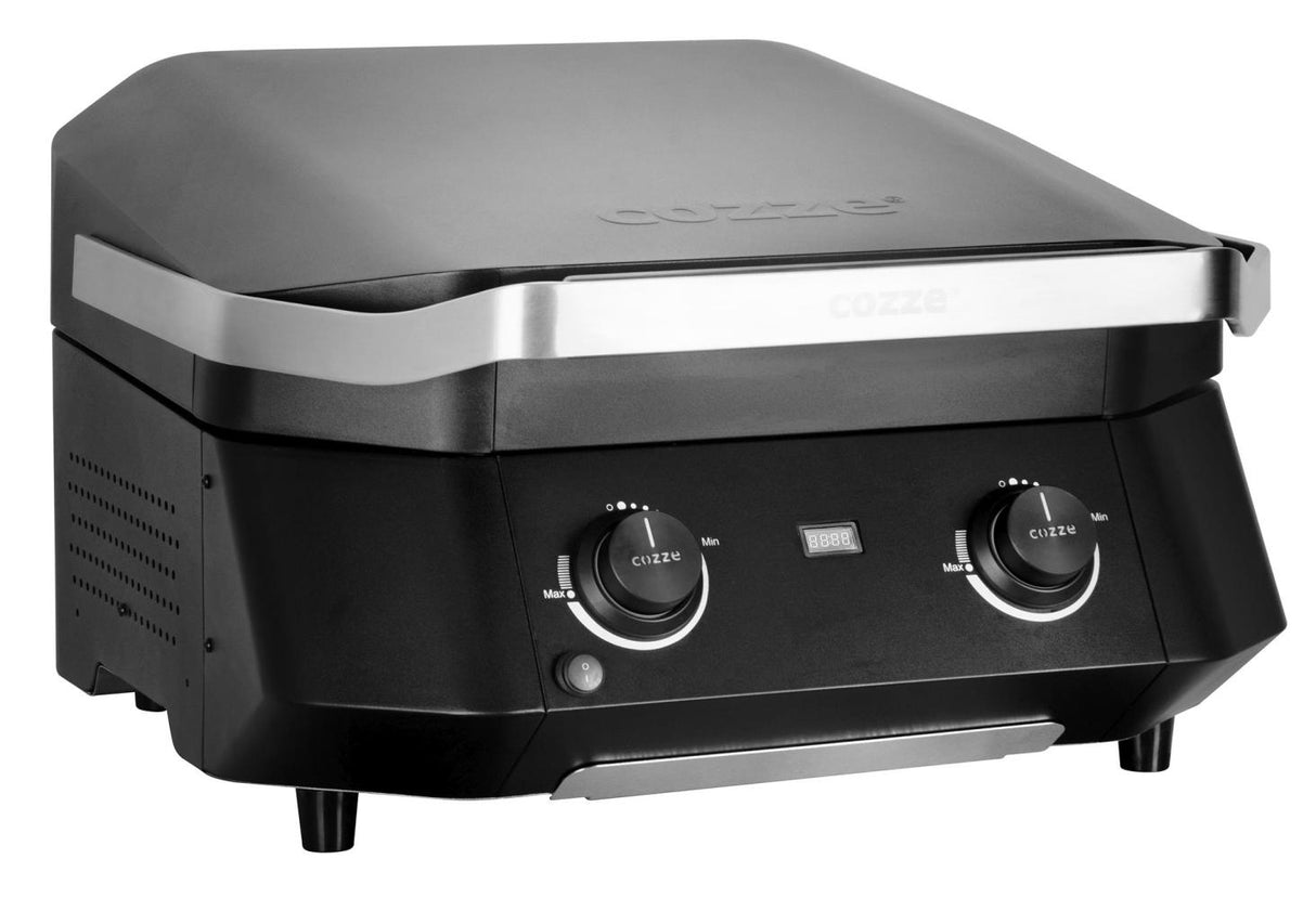 Cozze® E-500 elektrisk grill med 2 zoner 230 V/2100 W
