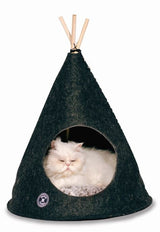 Danish Design Tee Pee Tält för Katt, Grå