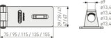 ABUS Ledhasp 200/75